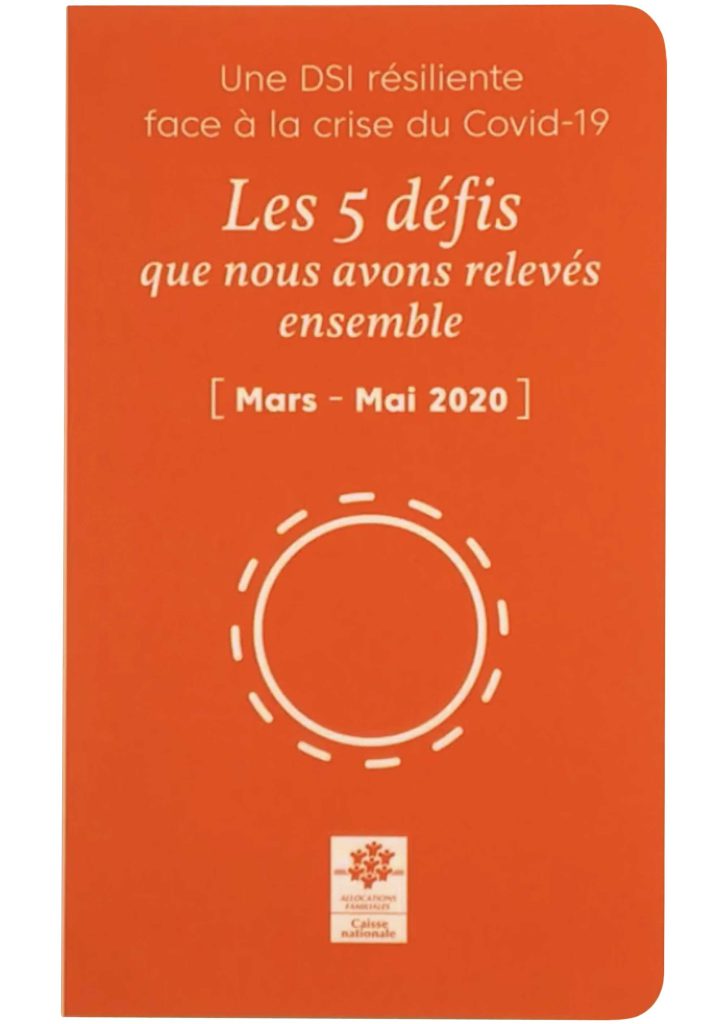 couverture du journal de bord CNAF covid-19 de la CNAF